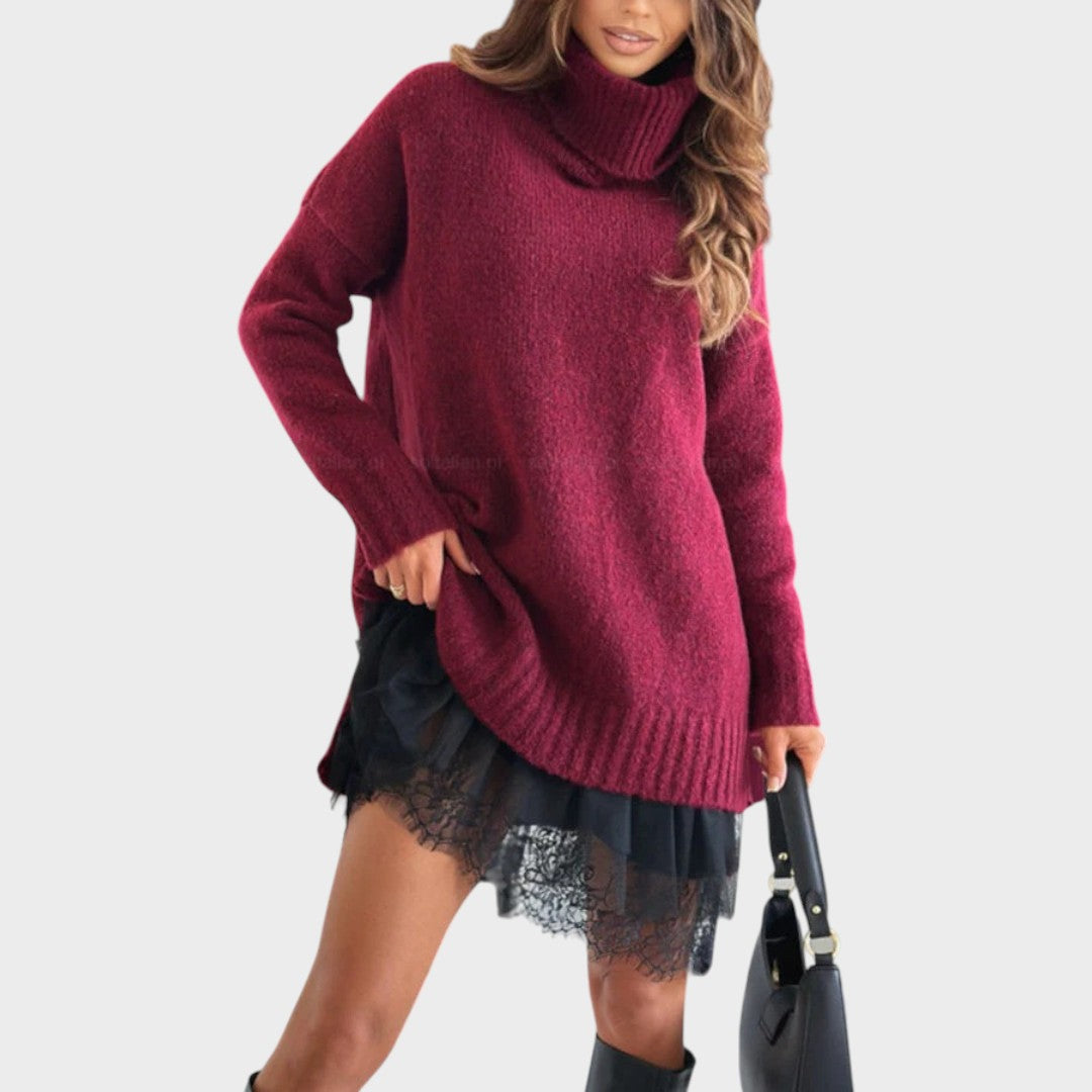 The Aurora™ | Knit & Lace Winter Set