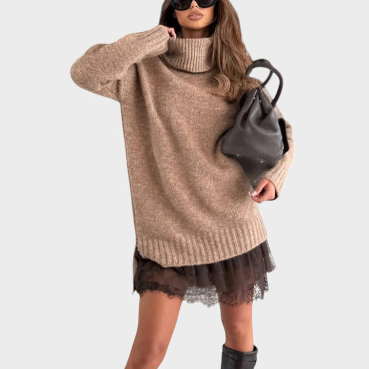 The Aurora™ | Knit & Lace Winter Set