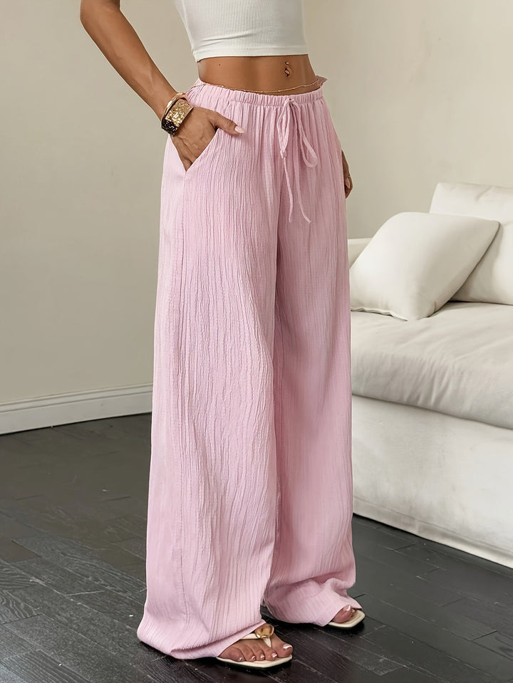 Isla Whitmore™ | Airy Linen Blend Trousers