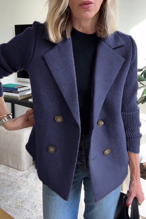 Belgravia Chic™ | Dual-Texture Coat