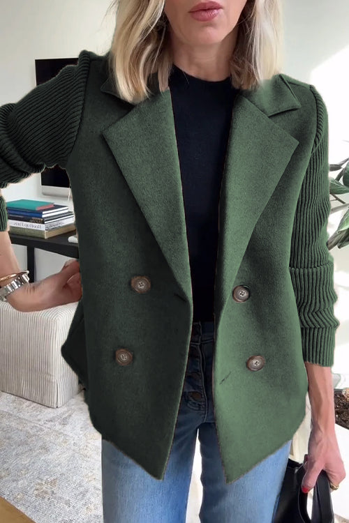Belgravia Chic™ | Dual-Texture Coat