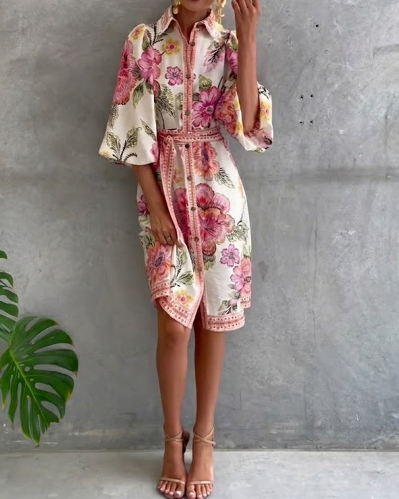 Rosemary Sinclair™ | Floral Charm Dress