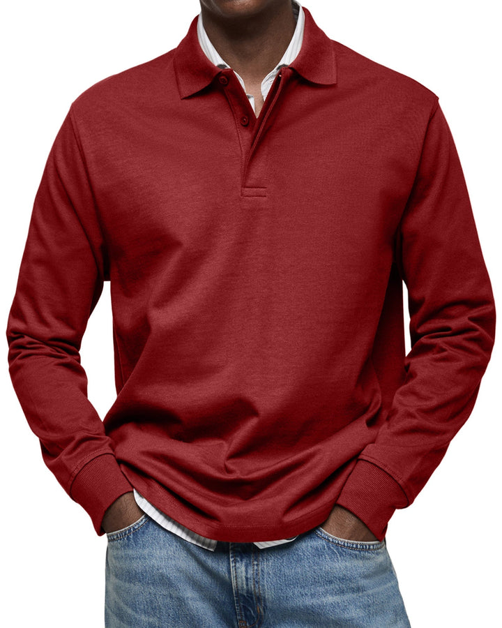 Cavendish™ | Timeless Long Sleeve Polo