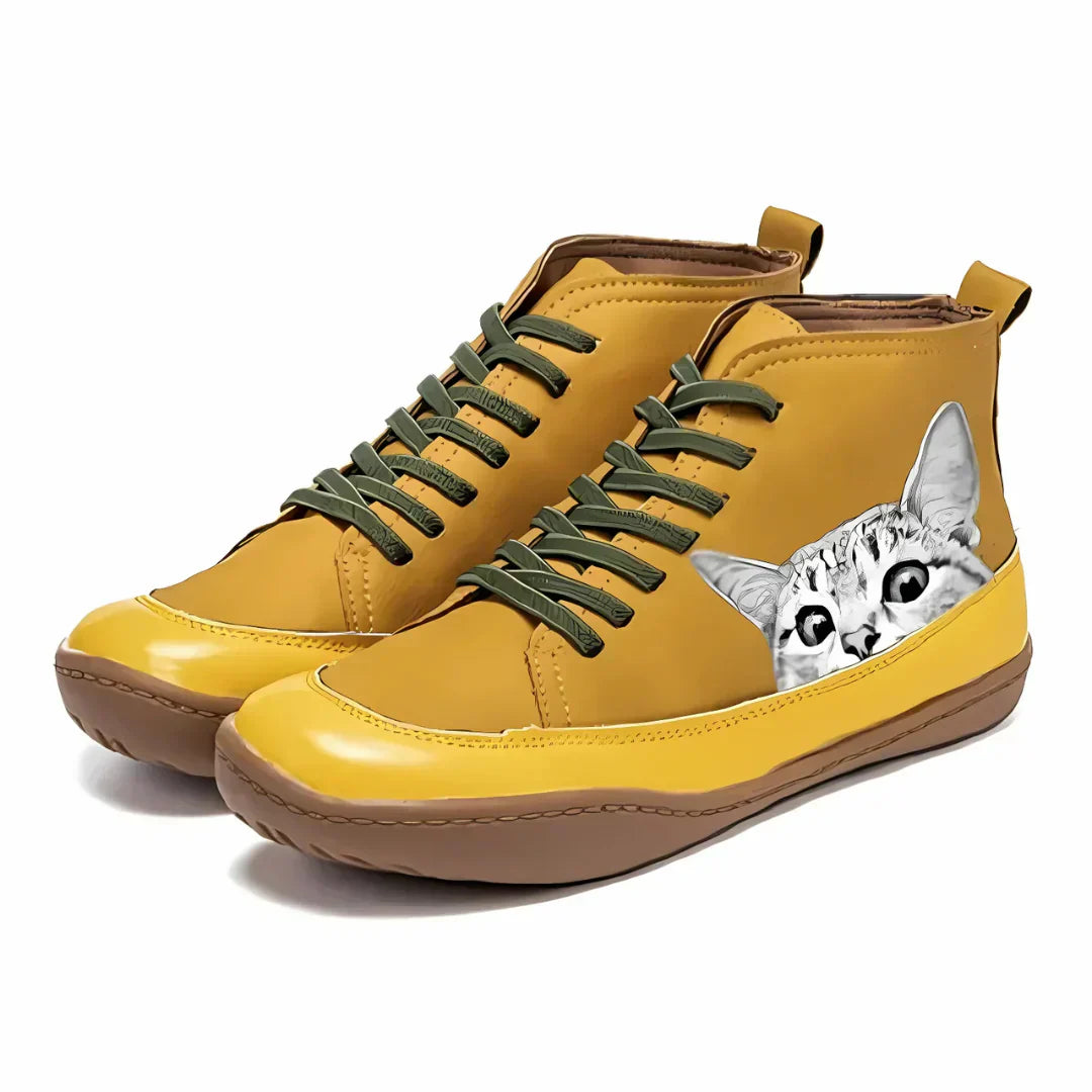 WhiskerPeek™ | Cat Lover Boots