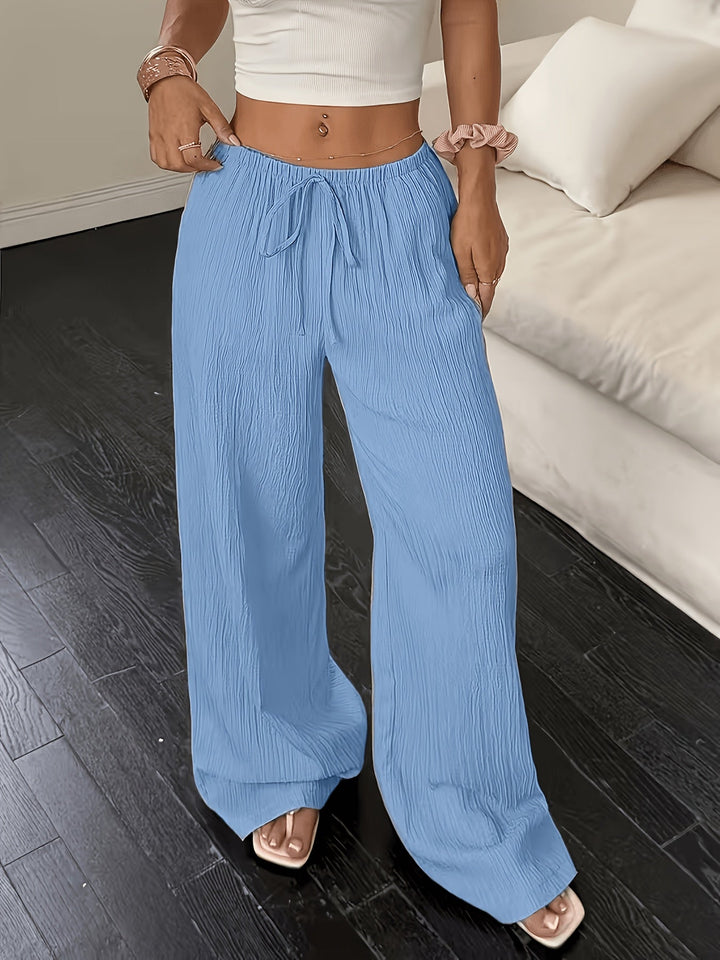 Isla Whitmore™ | Airy Linen Blend Trousers