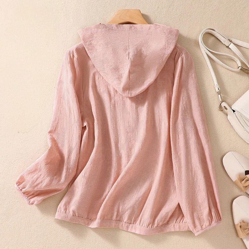 Catherine Wrenley™ | Lightweight Linen Hoodie