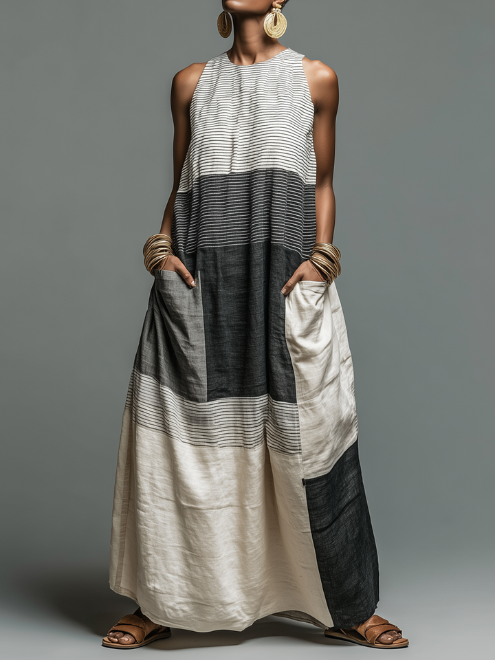 Lillian Ashcroft™ | Airy Stripe Maxi Dress