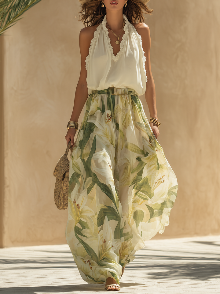 Aurélie™ | Elegant Floral Summer Set