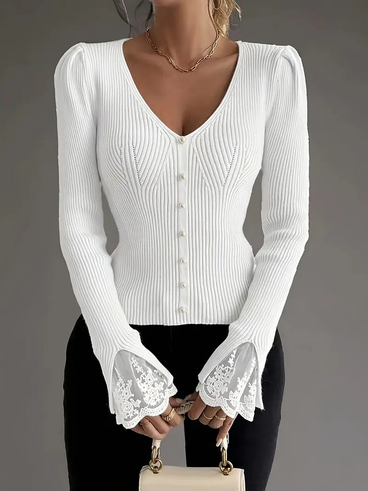 Charlotte Lace™ | Knit Top