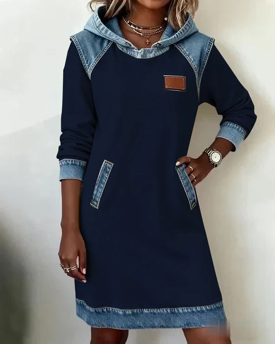 Hampton Knit™ | Contrast Hood Dress
