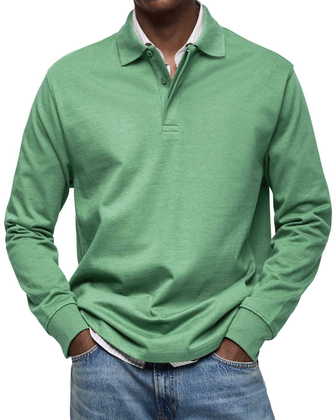 Cavendish™ | Timeless Long Sleeve Polo