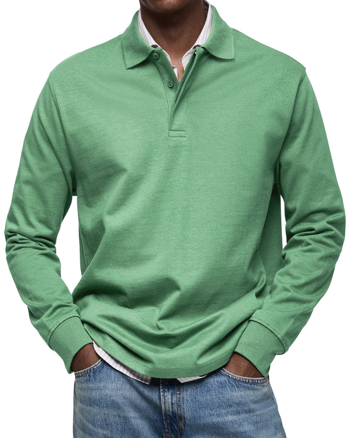 Cavendish™ | Timeless Long Sleeve Polo
