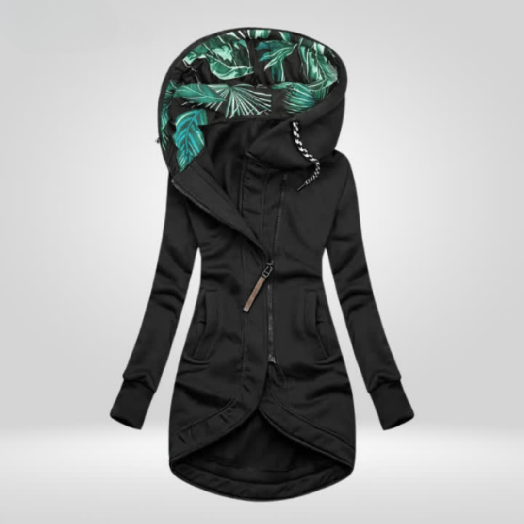 Amara™ | Floral Lined Winter Coat