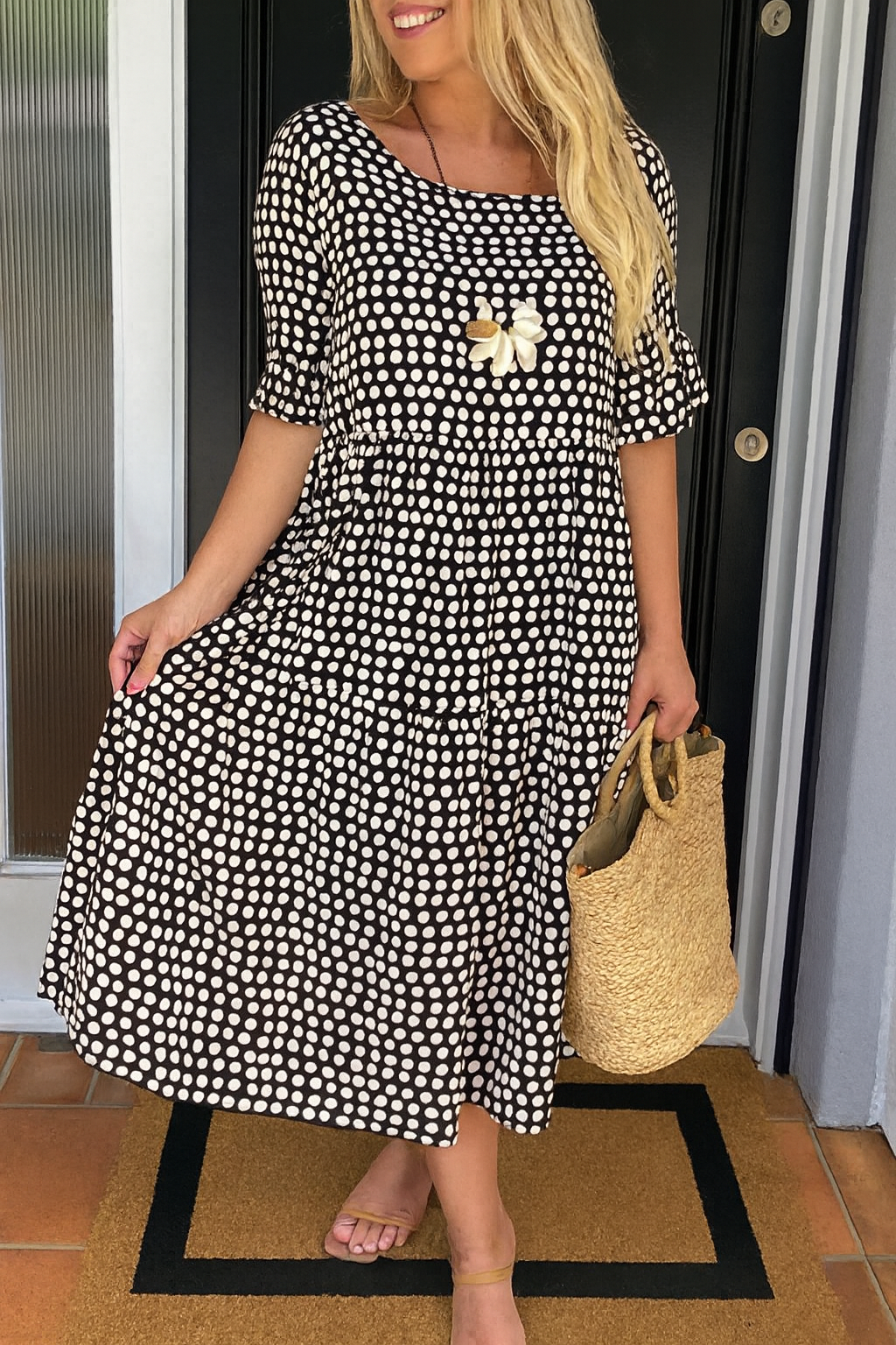 Dorothy Whitmore™ | Easy Elegance Midi Dress