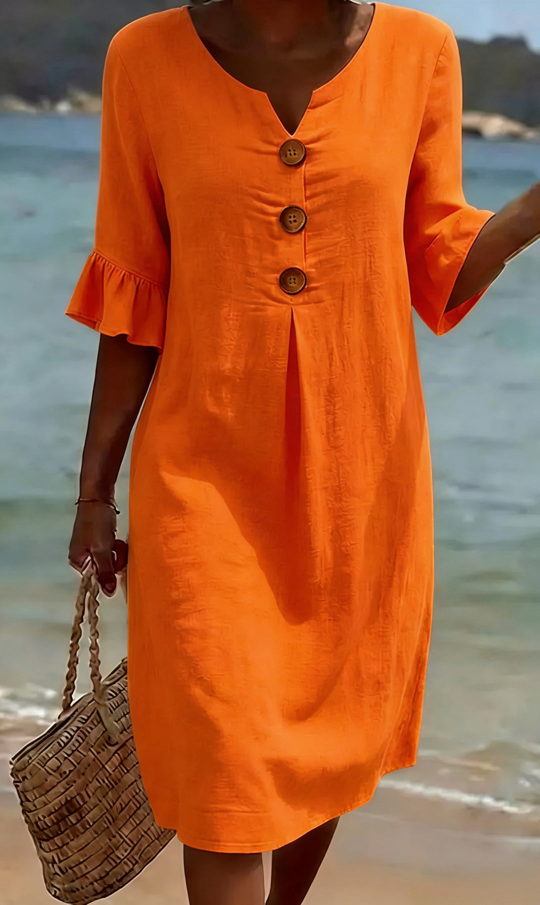Amelia Ashcroft™ | Airy Linen Day Dress