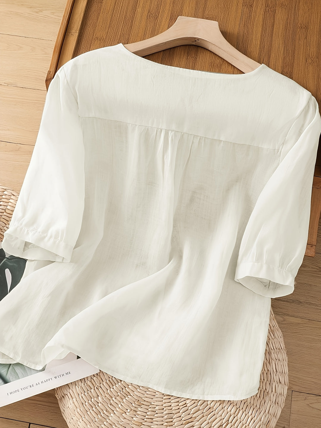 Dorothy Cotton™ | Soft Embroidered Top