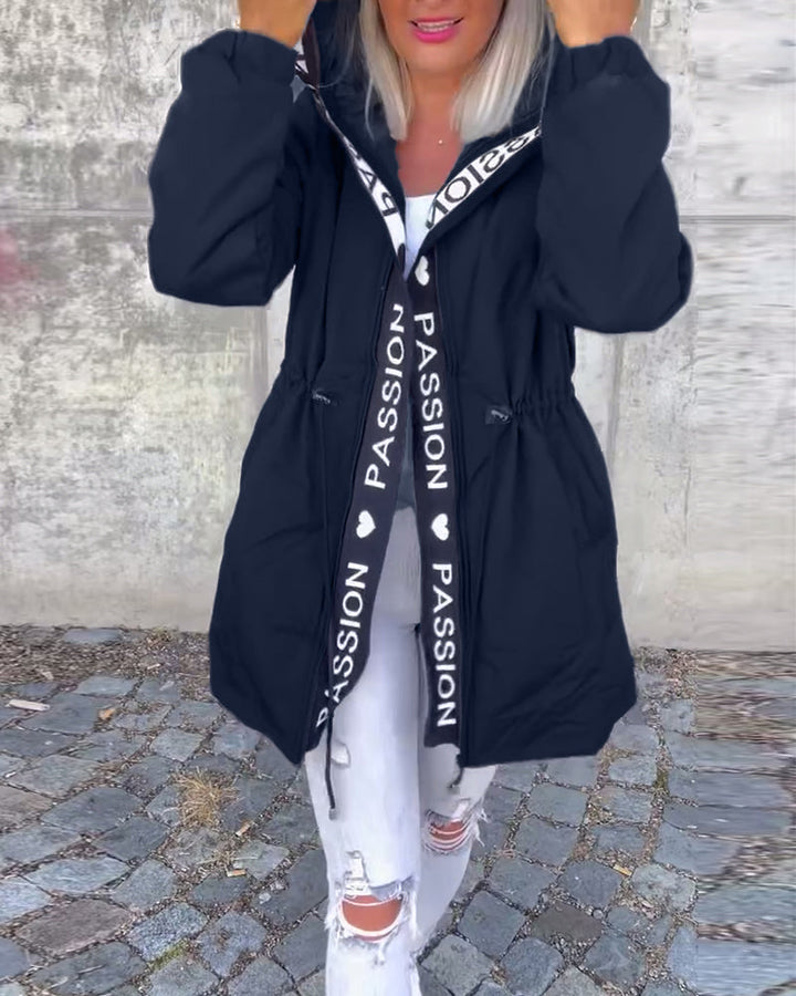 Vierra Luxe™ | Signature Hooded Windbreaker