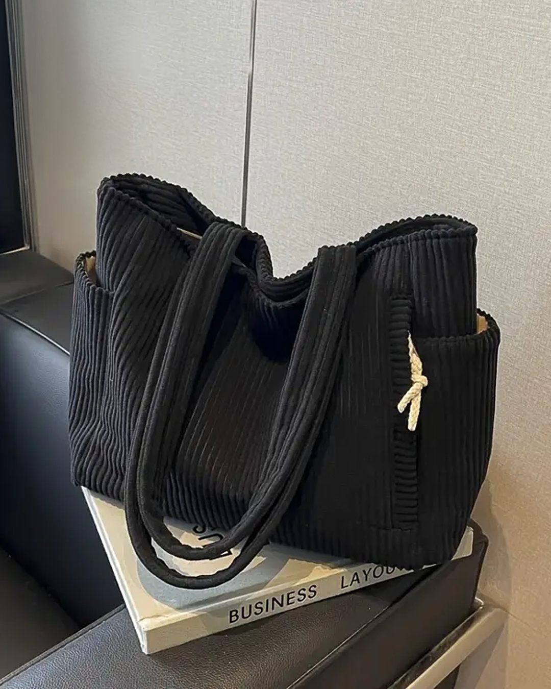 The Ivy™ | Ribbed Shopper