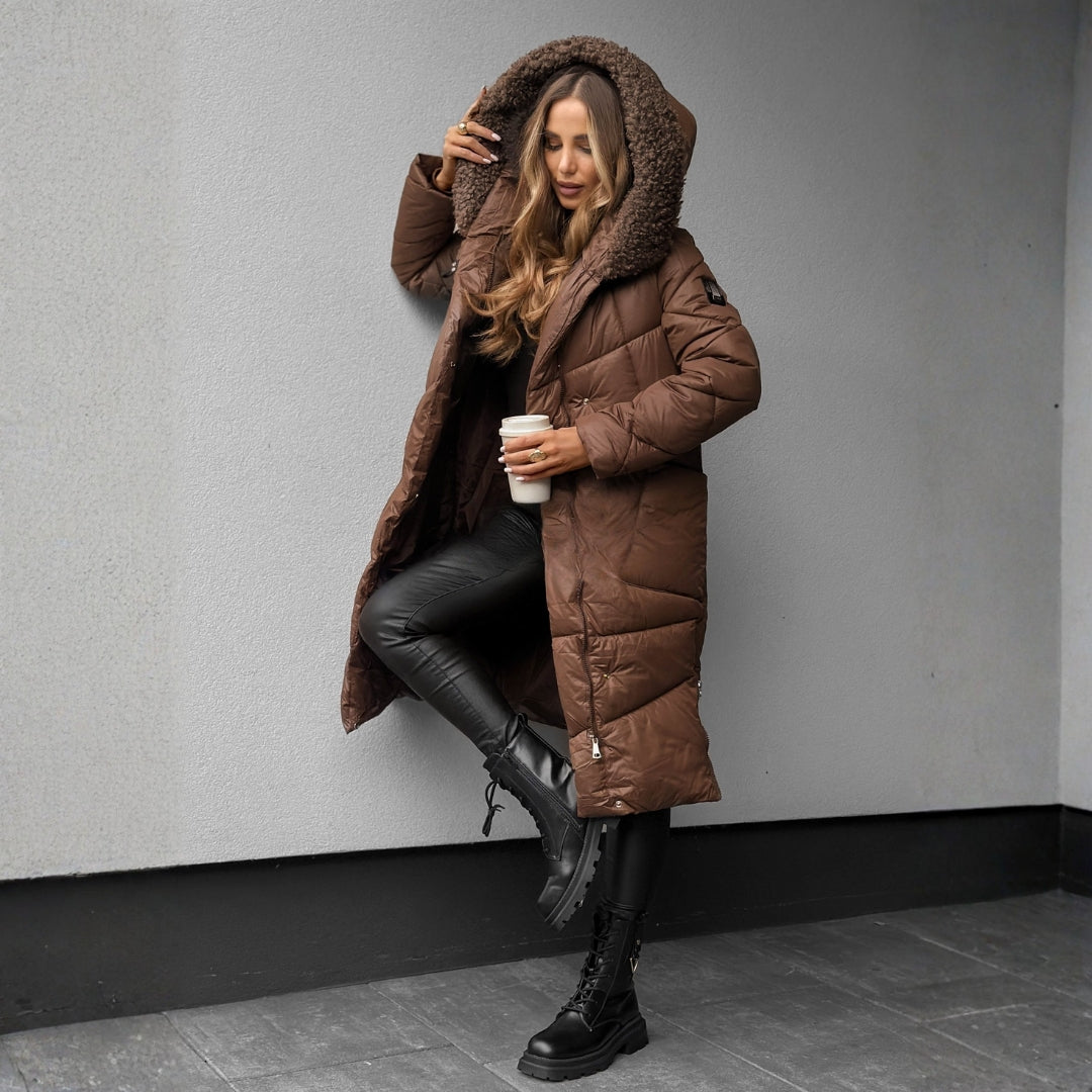 The Eva™ | Padded Winter Luxe Coat