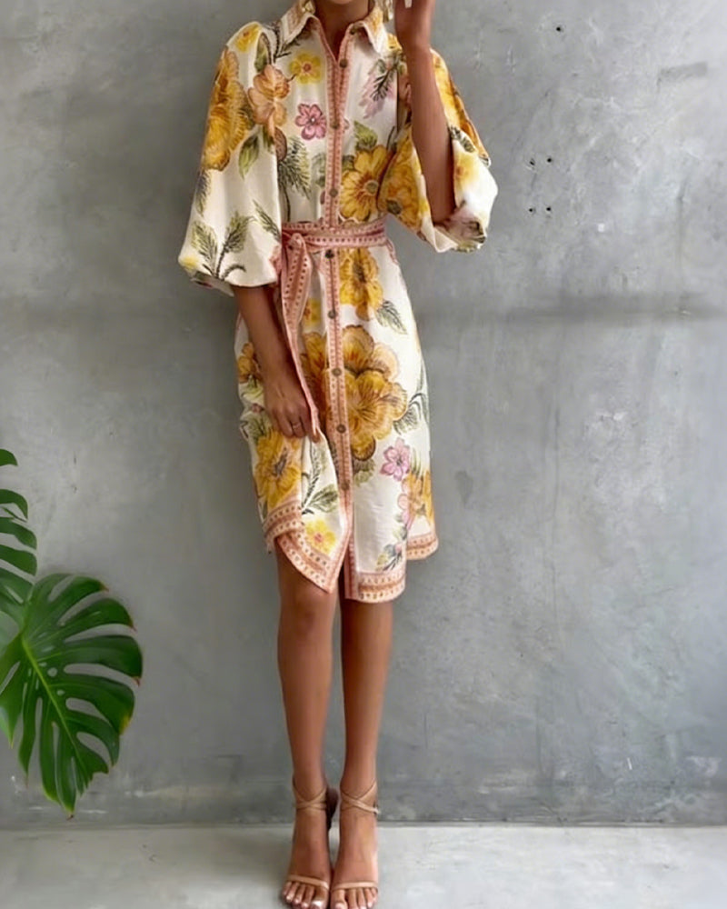 Rosemary Sinclair™ | Floral Charm Dress