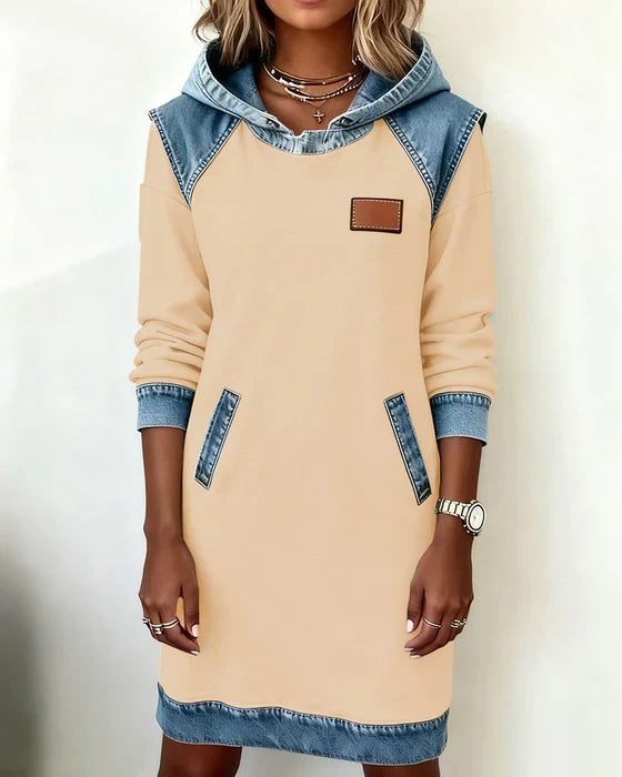 Hampton Knit™ | Contrast Hood Dress