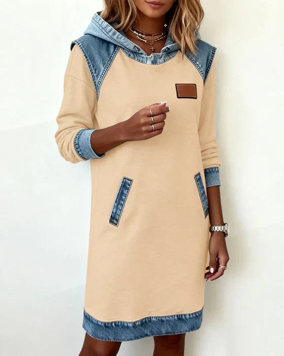Hampton Knit™ | Contrast Hood Dress