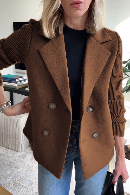 Belgravia Chic™ | Dual-Texture Coat