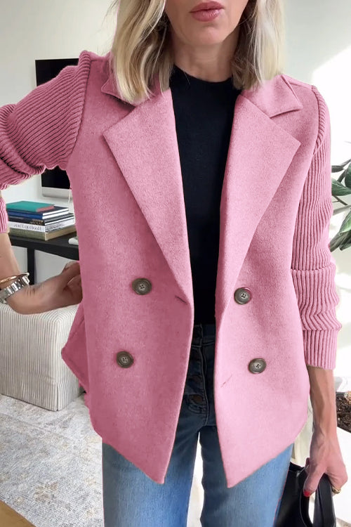 Belgravia Chic™ | Dual-Texture Coat
