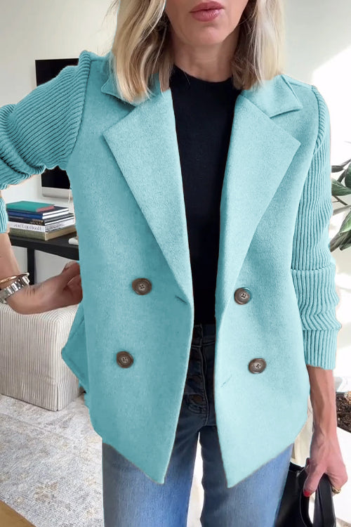 Belgravia Chic™ | Dual-Texture Coat
