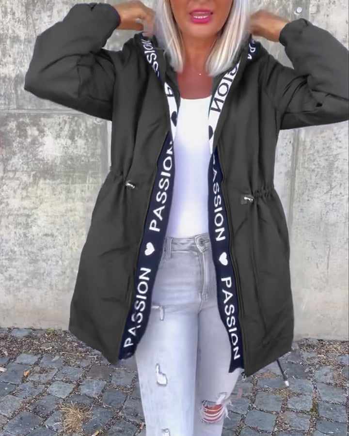 Vierra Luxe™ | Signature Hooded Windbreaker