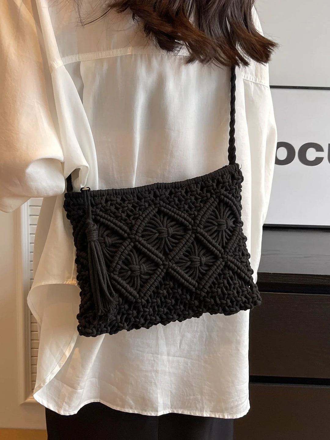 Ava™ | Woven Crossbody Bag