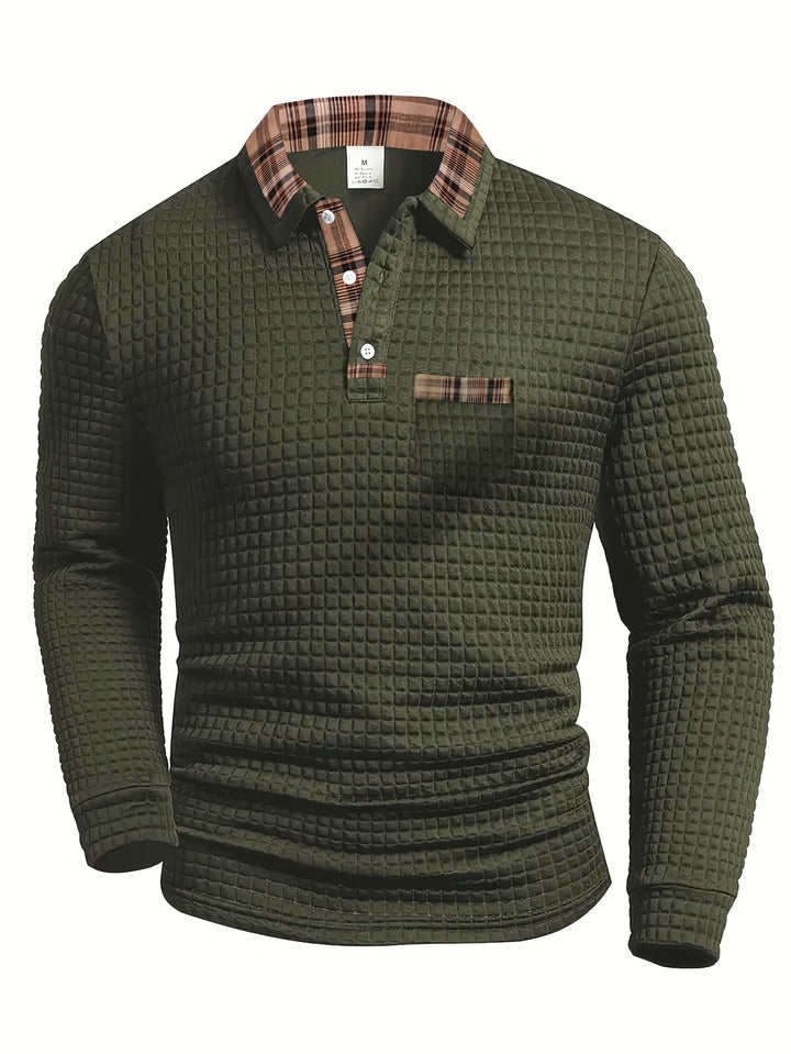 Langley™ | Button-Up Knit Polo