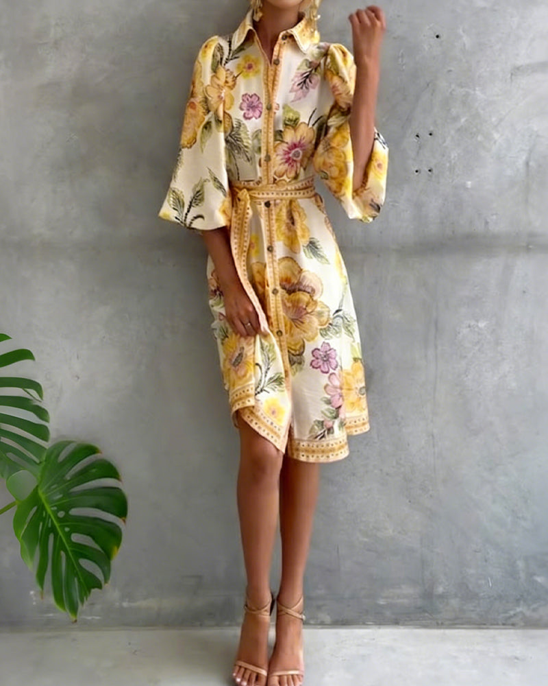 Rosemary Sinclair™ | Floral Charm Dress