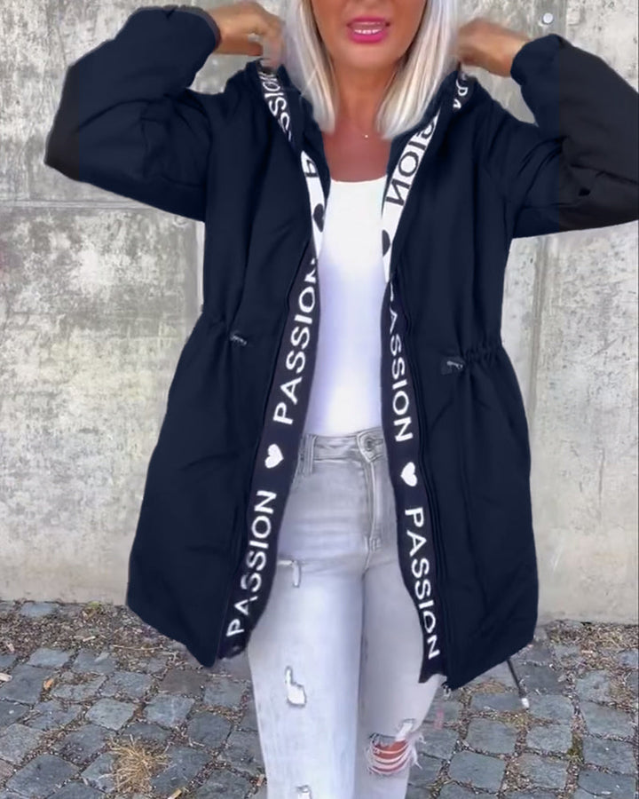 Vierra Luxe™ | Signature Hooded Windbreaker