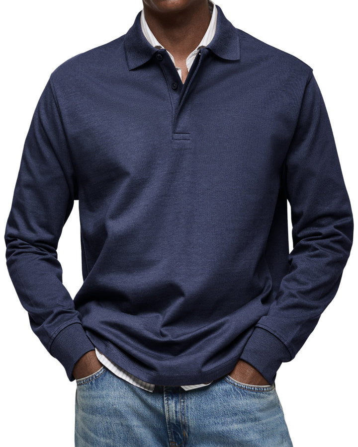 Cavendish™ | Timeless Long Sleeve Polo