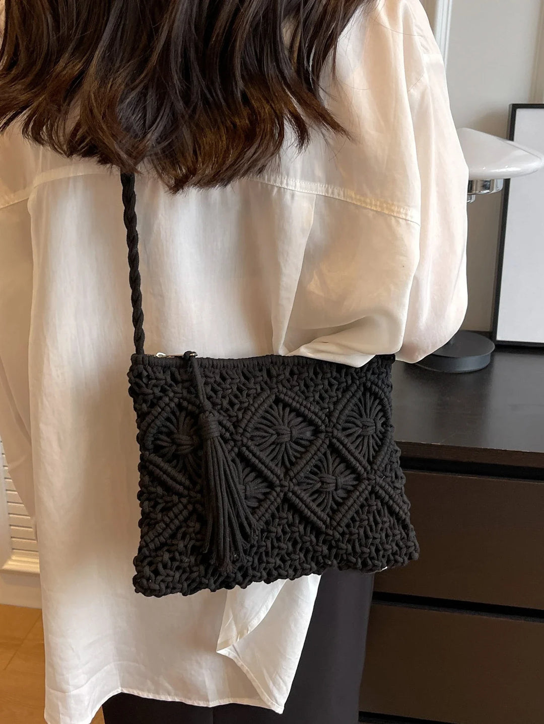 Ava™ | Woven Crossbody Bag