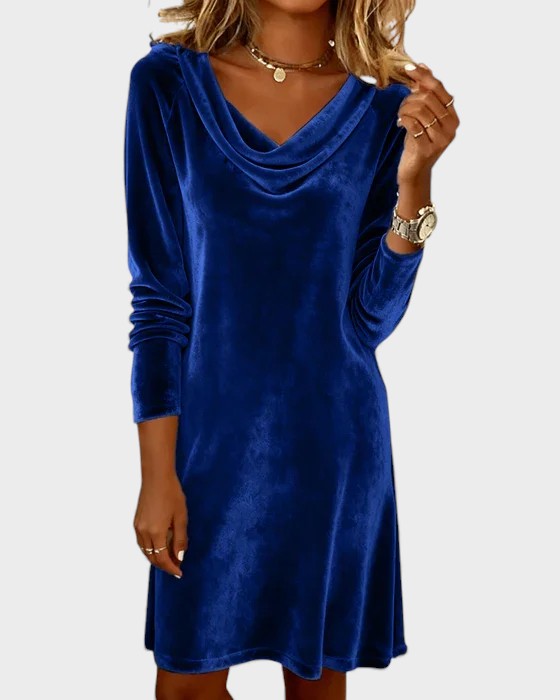 The Aurelia™ | Velvet Dress