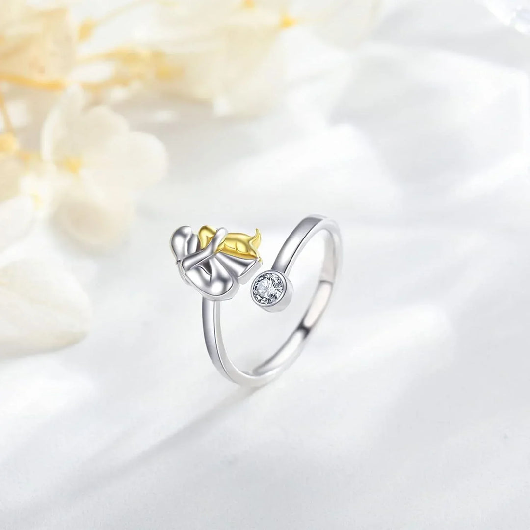 Hayley - Adjustable hundred made of silver