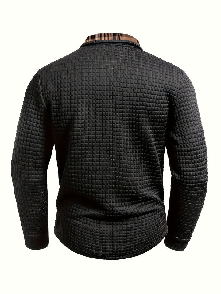 Langley™ | Button-Up Knit Polo