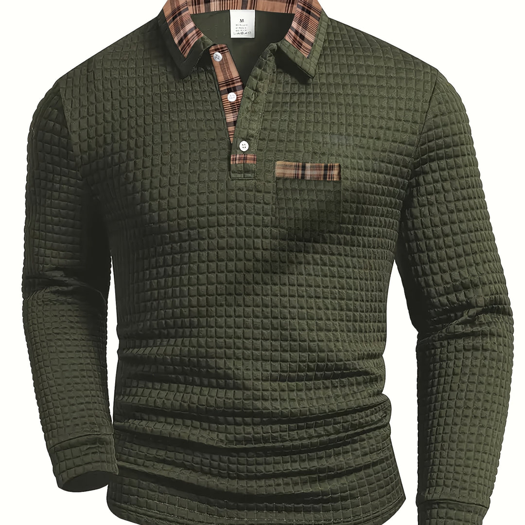 Langley™ | Button-Up Knit Polo