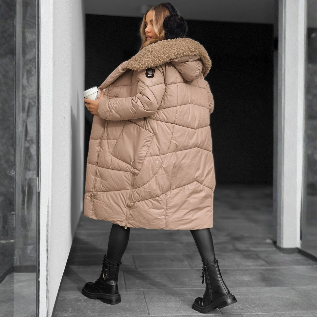 The Eva™ | Padded Winter Luxe Coat