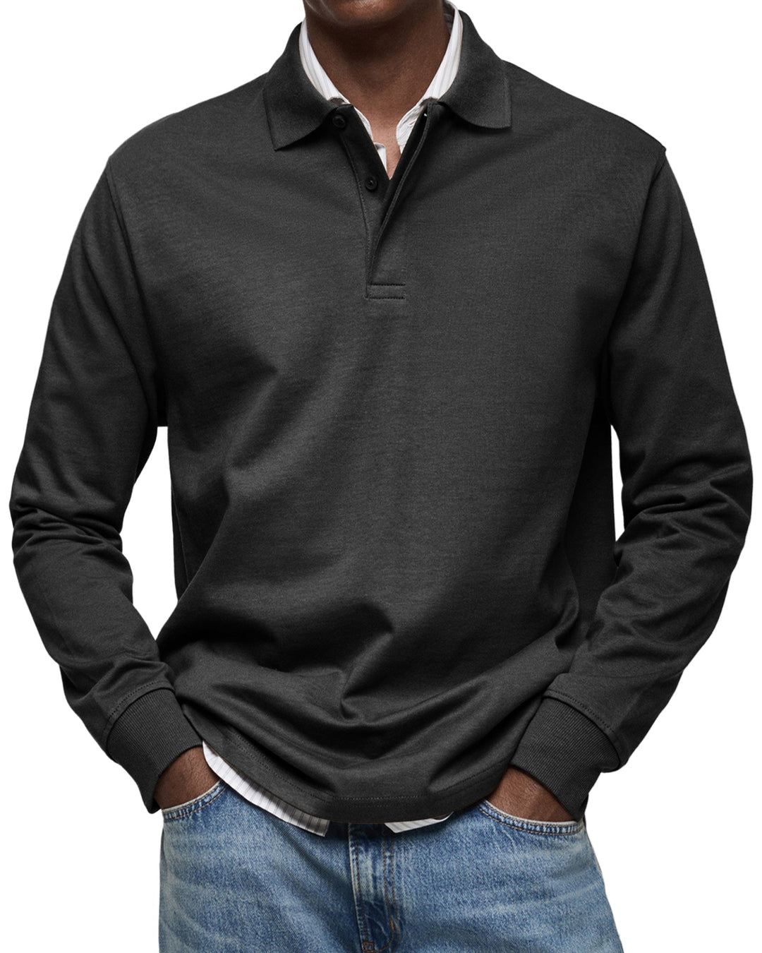 Cavendish™ | Timeless Long Sleeve Polo