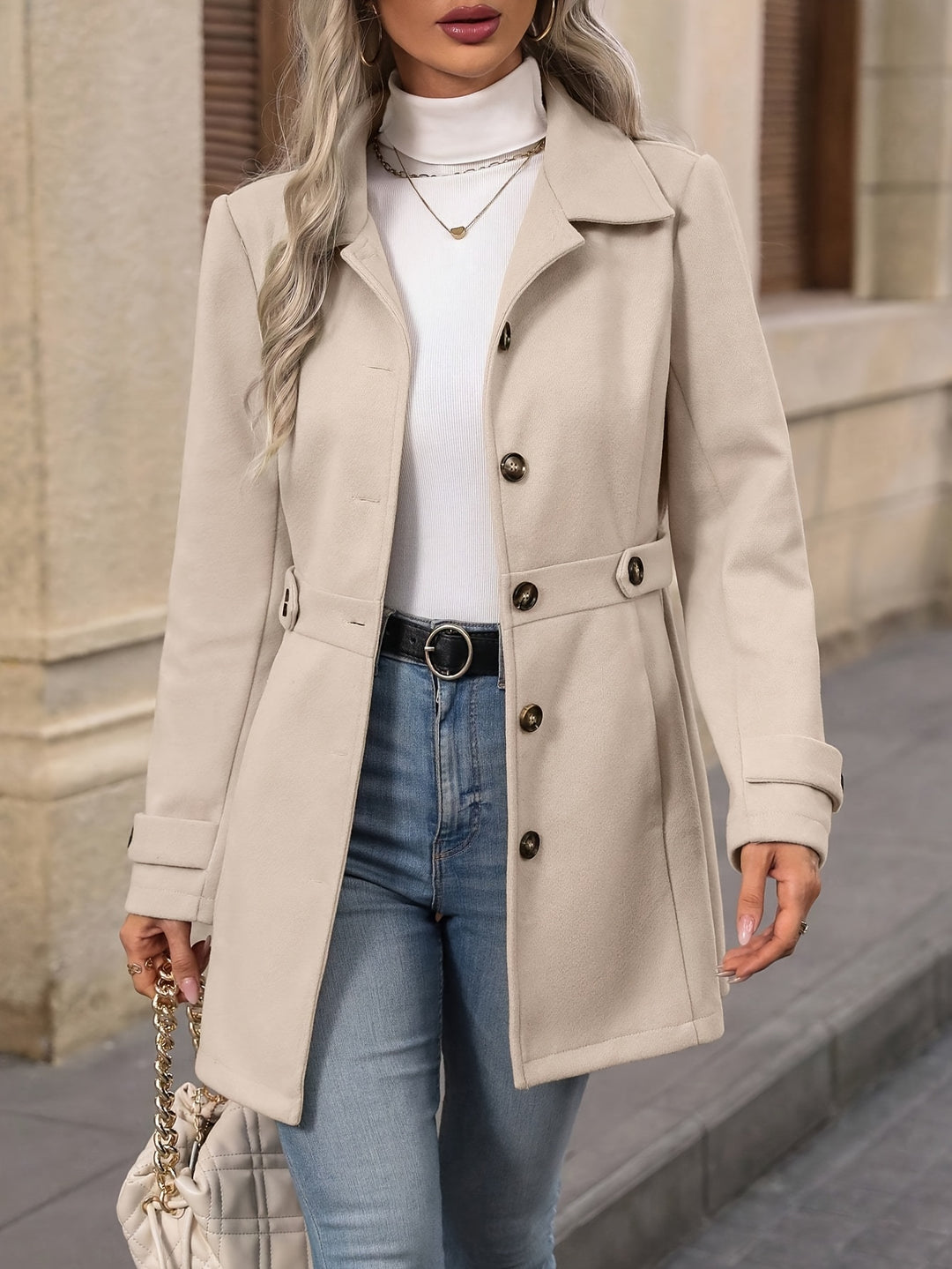 Waverly Luxe™ | Double-Breasted Winter Coat