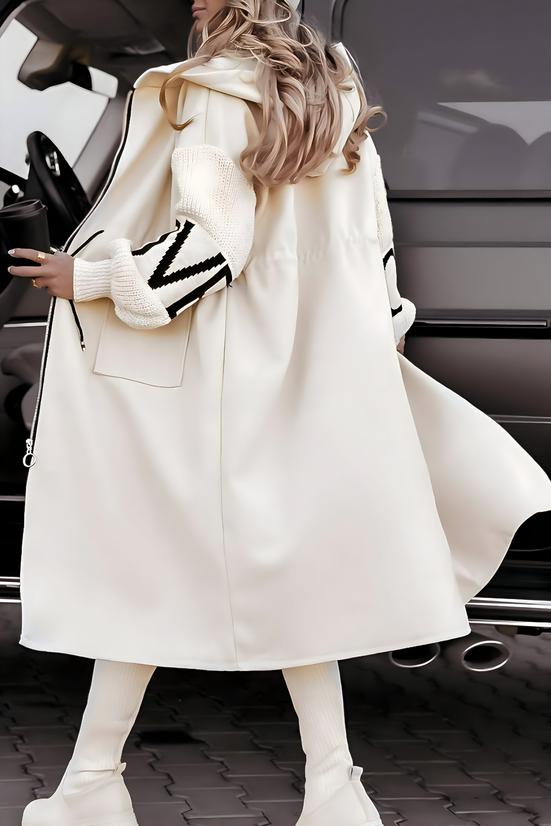 Ellora Luxe™ | Knit-Sleeve Jacket