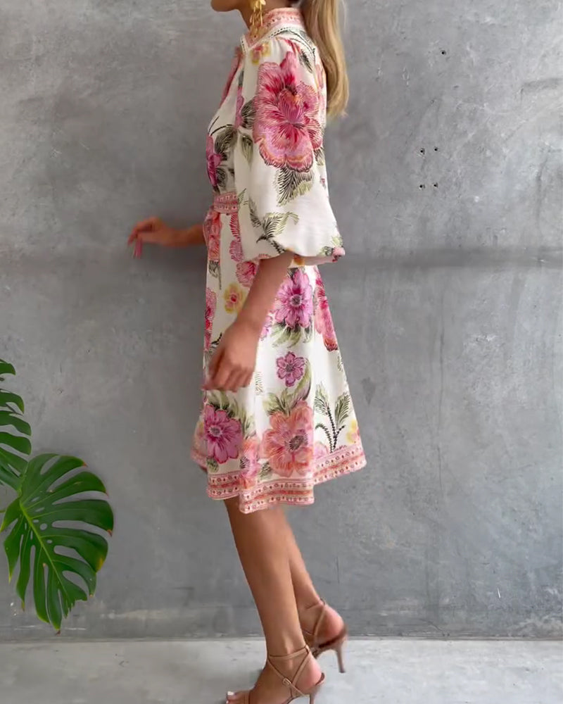 Rosemary Sinclair™ | Floral Charm Dress