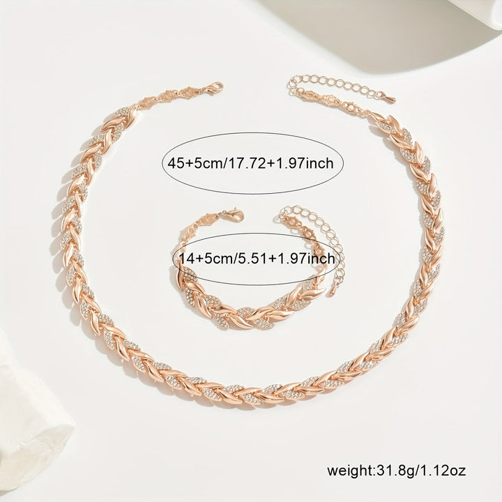 The Kensington Sparkle™ | Rhinestone Jewelry Set