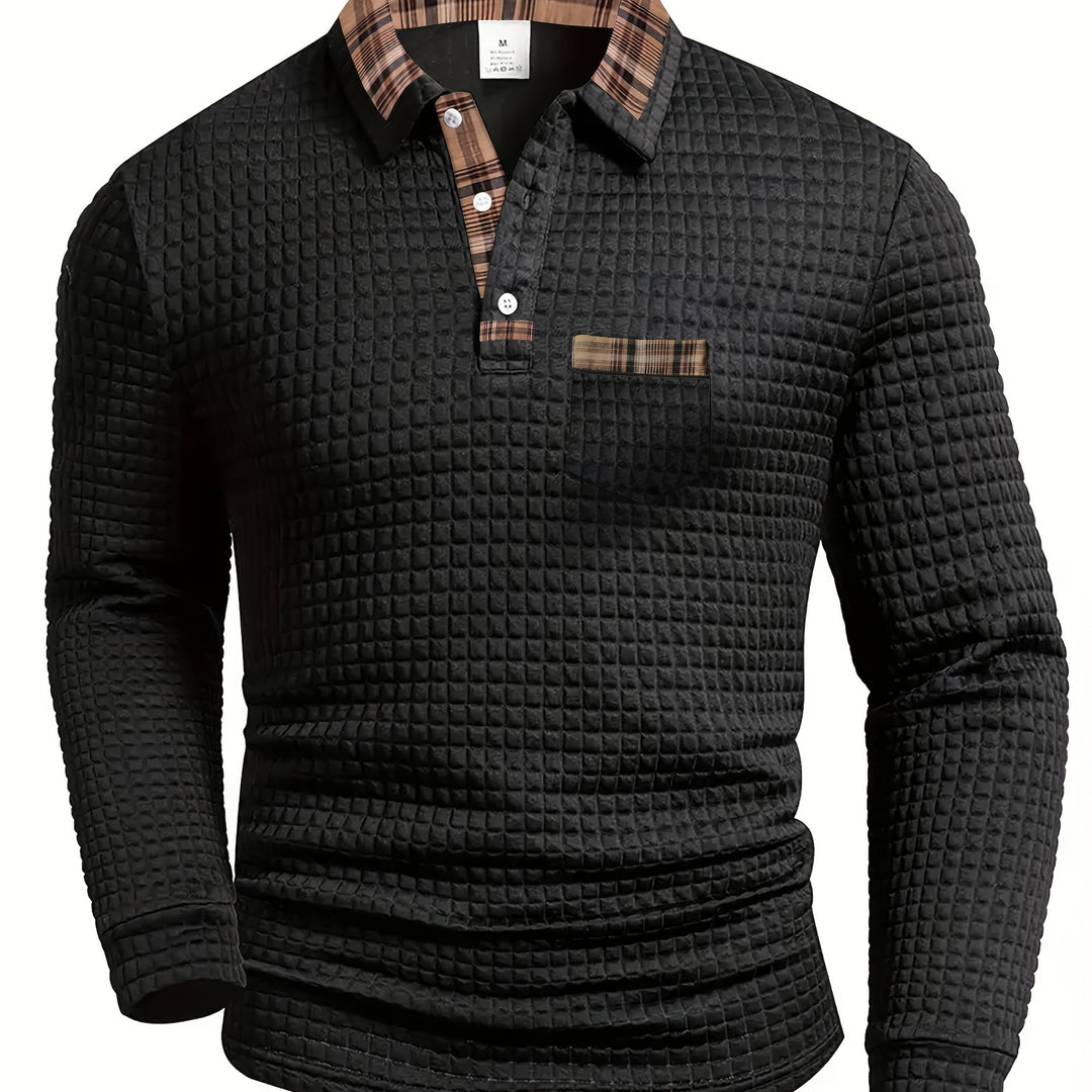 Langley™ | Button-Up Knit Polo