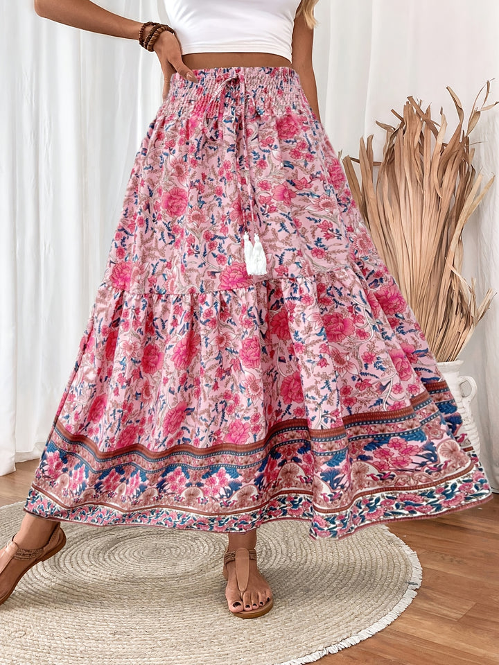 Eleanor Bloom™ | Bohemian Maxi Skirt