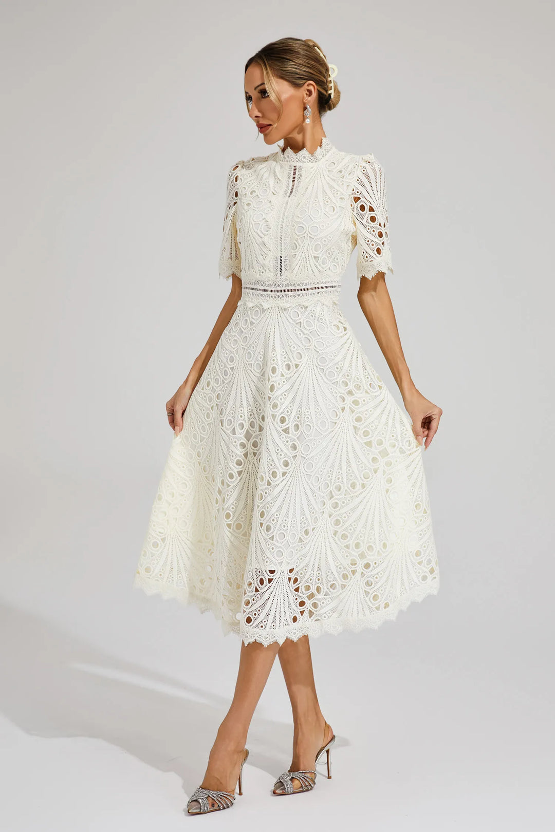 Lisandia Cut Out Midi Dress