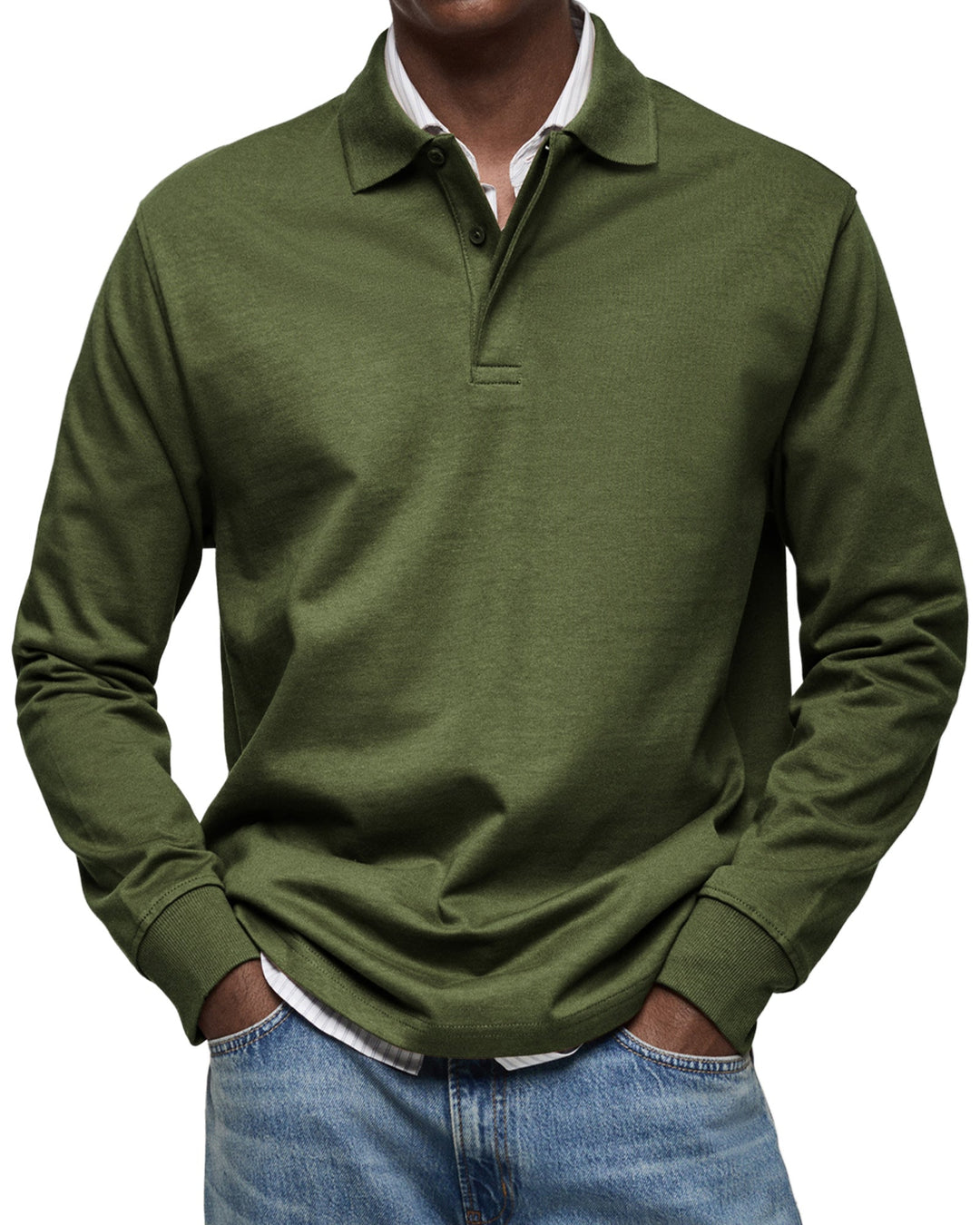 Cavendish™ | Timeless Long Sleeve Polo
